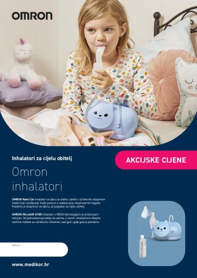 Omron Nami Cat inhalator, Omron U100 inhalator