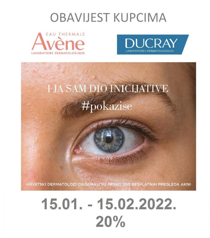 Avene, Ducray #pokažise