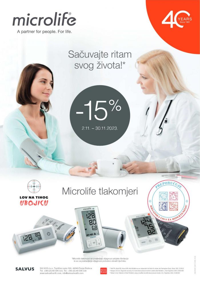 Microlife tlakomjeri
