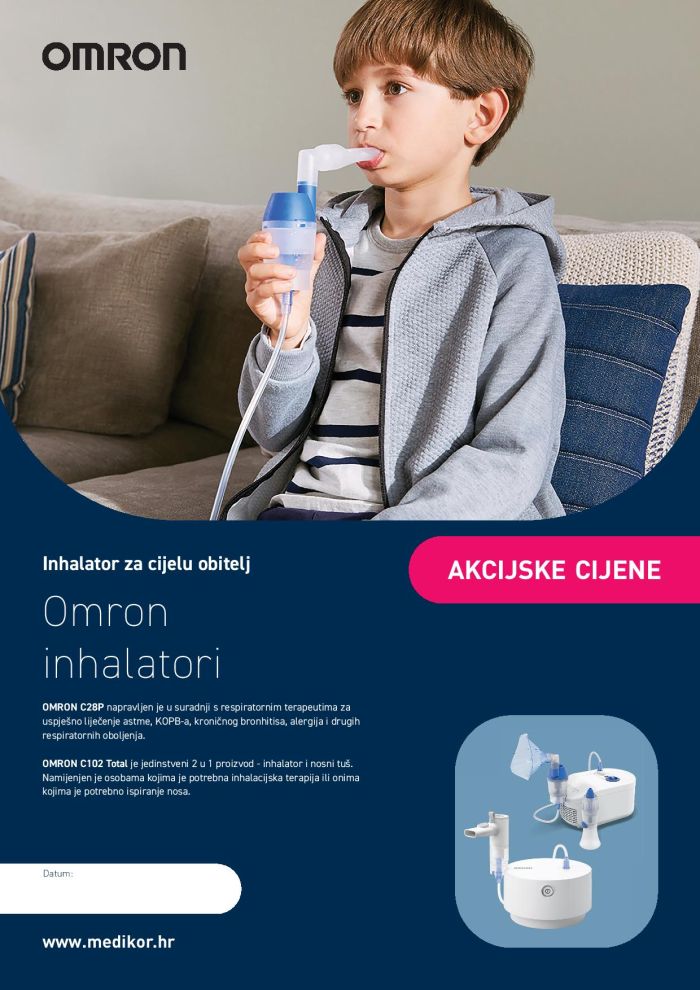 Omron C28P inhalator, C102 inhalator