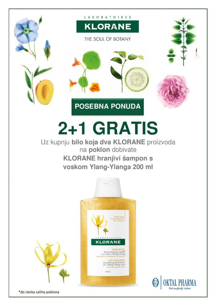 Klorane akcijska ponuda