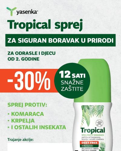 Yasenka Tropical sprej
