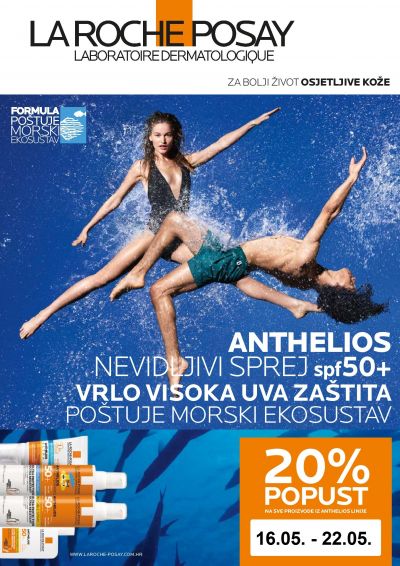 La Roche-Posay Anthelios linija proizvoda